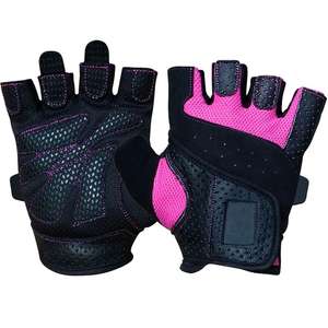 Guantes de Gimnasio para Ejercicio, Medios Dedos, con Tela Transpirable y Soporte para Muñeca - Product Image 6