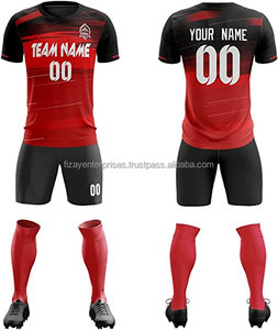 Uniforme de Fútbol Personalizado Unisex, Transpirable, al por Mayor, Sublimado, para Hombre Adulto, con Nombre de Equipo y Estilo Personalizado - Product Image 3