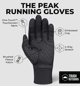 Wholesale Running <b>Gloves</b> Lightweight Breathable Anti-Slip <b>Touchscreen</b> Sports <b>Gloves</b> OEM Supplier - Product Image 5