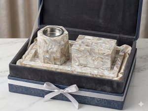 Juego de regalo de quemador de incienso estilo árabe a bajo precio, quemador de bakhoor tradicional, soporte compacto para incienso, quemador de bakhoor hecho a mano con perlas. - Product Image 5