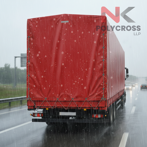 Bâche de camion imperméable de qualité supérieure, tissu imperméable stabilisé aux UV pour la protection des marchandises lors des transport longue distance - Product Image 2