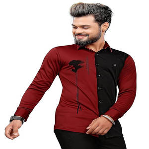 Factory Wholesale 100% Cotton Casual Print <b>T</b> <b>Shirts</b> Multi-Pocket Loose Oversize <b>Long</b>-<b>Sleeved</b> <b>Button</b> Polos Anti-Wrinkle Washed - Product Image 5