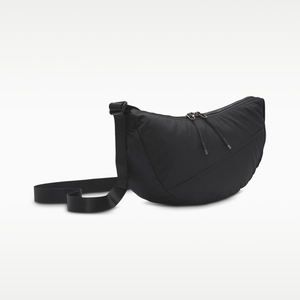 Bolso cruzado de nailon a rayas personalizado con cremallera impermeable para deportes, entrenamiento, correr y uso al aire libre, tipo dumpling para mujer - Product Image 3