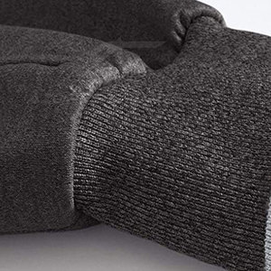 Conjunto Deportivo Informal de Invierno para Hombre, Traje Deportivo Sólido para Exteriores, para Correr, Gimnasio, Entrenamiento, Transpirable, Ligero, de Manga Larga, Parte Superior e Inferior, 100% - Product Image 5