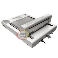 Cortadora automática de vinilo de corte de contorno plano para etiquetas DTF UV película pegatinas papeles