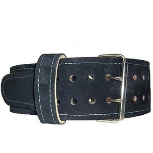 Premium Genuine Leather Weightlifting Belt for Gym Training Powerlifting Squats Fitness Support <b>Adjustable</b> <b>Strap</b> - Product Image 5
