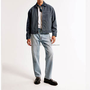 Veste en toile de coton de haute qualité pour homme, tendance de l'hiver, fermeture éclair, vêtements de travail - Product Image 3