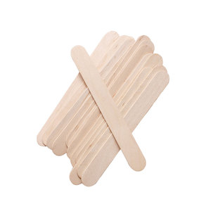 Smooth Glide Wax Tool Wooden Spatula Easy <b>Grip</b> Wax Applicator Wooden Spatula Fine <b>Control</b> Waxing Stick Wooden Spatula - Product Image 4