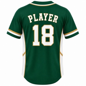 Latest 2026 Baseball Jersey Custom Team Wear Lightweight <b>Athletic</b> Baseball Uniform Breathable Sports Apparel OEM Manufacturer - Product Image 3