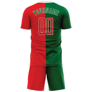 INDEX SPORTSWEAR Conjunto de Camiseta de Fútbol Sublimada Personalizada para Hombre, Manga Corta, Patrón Geométrico, Absorbe la Humedad, Secado Rápido, Adulto - Product Image 6