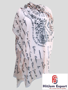 Luxury Signature Custom Printed Square Scarf Manufacturer <b>Silk</b> Feel <b>Head</b> <b>Wrap</b> Shawl OEM ODM Private Label Textile Factory India - Product Image 1