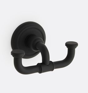 Modern Black matt Stainless Brass <b>Towel</b> <b>Hook</b> Wall Mounted Bath Accessory Trending <b>Towel</b> <b>Hook</b> Also used Bath near wash basin - Product Image 1