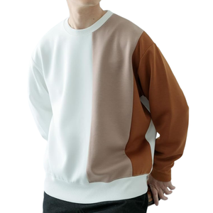 เสื้อสเวตเชิ้ตแขนยาวคอกลมสำหรับผู้ชาย ผ้าฝ้ายฟลีซคุณภาพดี รับทำโลโก้ตามสั่ง บริการ OEM - Product Image 5
