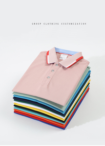 Polos de Manga Corta para Hombre, Transpirables, de Algodón Tejido, de Secado Rápido, con Impresión Digital, Logotipo Personalizado, Posiciones Personalizadas, Marca Personalizada - Product Image 2