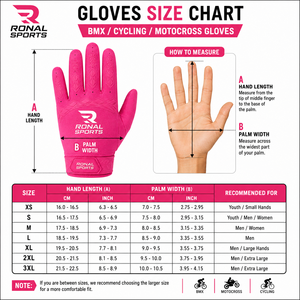 RONAL SPORTS High Quality Full Finger Unisex Cycling <b>Gloves</b> for BMX MTB <b>MX</b> Motocross Breathable Polyester Cotton Buckle Closure - Product Image 6