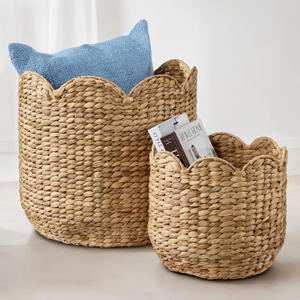 ตะกร้าใส่ของขวัญรักษ์โลก ราคาประหยัดที่สุด ตะกร้าหวายน้ำ - Product Image 2