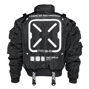 Cyberpunk Techwear Veste Homme Noir À Capuche Imperméable Coupe-Vent Ninja Cyberpunk Techwear Vestes - Product Image 2