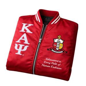 Chaqueta Bomber Varsity de Invierno para Hombre, Personalizada al por Mayor, de Alta Calidad, Estilo Letterman, 100% Satén, 2026 - Product Image 3