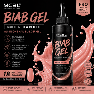 Vernis Gel BIAB en Gros pour Manucure Française DIY, Étiquette Personnalisée OEM/ODM, 100ml, Usage Professionnel en Salon de Manucure, Non Toxique, Végan - Product Image 1