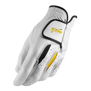 ถุงมือกอล์ฟสีขาวปรับแต่งได้สำหรับผู้ชายผู้หญิงหนังแท้ Cabretta วัสดุนิ่มมีโลโก้ให้เลือกแบบตามสั่ง - Product Image 1