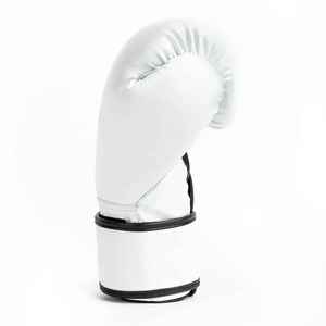 Gants de boxe professionnels en cuir de vachette 16 OZ avec fermeture auto-agrippante, haute densité, faits à la main pour l'entraînement de kick-boxing - Product Image 2