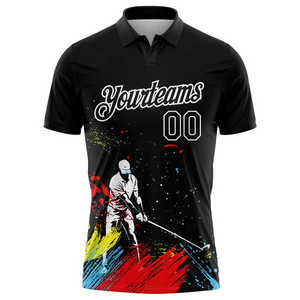 Chemise Polo Homme Personnalisée, Chemise Hawaïenne Homme à Col Boutonné, Tissu Polyester d'Été, Manches Courtes - Product Image 4