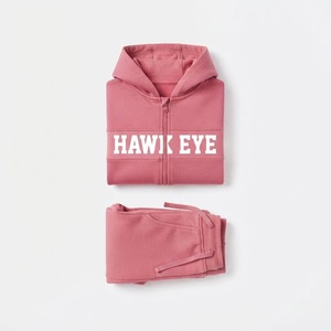 ชุดวอร์มเด็กผู้ชายแบบมีฮู้ดสำหรับฤดูหนาว ผลิตโดย Hawk Eye Sports OEM ผ้าโพลีเอสเตอร์/คอตตอน ระบายอากาศได้ดี น้ำหนักเบา ไซส์ใหญ่พิเศษ - Product Image 3