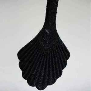 Bolso de cuentas indio hecho a mano, colorido, de lujo, artesanal, étnico, casual, prémium, duradero, con cuentas de cristal, asa tipo baguette y correas de muñeca - Product Image 3