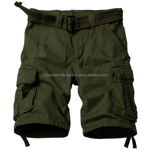 Pantalones Cortos Cargo Casuales para Hombre, de Alta Calidad, Tejidos y Forrados, Corte Holgado, Diseño Multibolsillos, Fabricante Profesional - Product Image 4