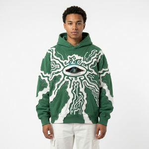 Sudadera con Capucha para Hombre OEM ODM, 100% Algodón, Peso Pesado, Personalizada con Serigrafía y Estampado Digital para Primavera - Product Image 6