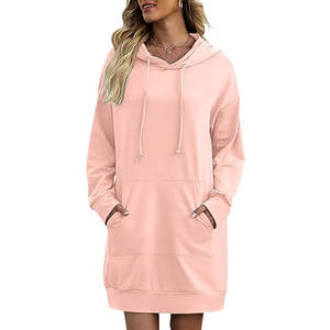 Sudadera con Capucha de Manga Larga para Mujer, Material de Algodón Suave, Estilo Holgado Informal, Sudadera Cálida para Invierno - Product Image 1
