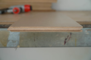 Plancher de bois dur machiné par chêne blanc de la meilleure qualité 2-Layer avec la finition durable et l'installation facile de clic - Product Image 6