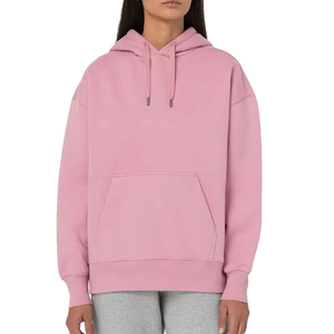 Sweat-shirt en molleton de haute qualité personnalisé pour femmes, coupe décontractée, style streetwear, sweat-shirt à capuche pour femmes - Product Image 4