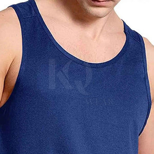 เสื้อกล้ามผู้ชายทรงโมเดิร์น น้ำหนักเบา เป็นมิตรกับสิ่งแวดล้อม แห้งเร็ว เหมาะสำหรับใช้ในชีวิตประจำวัน เนื้อผ้านุ่ม ระบายอากาศได้ดี ตะเข็บทนทาน - Product Image 5