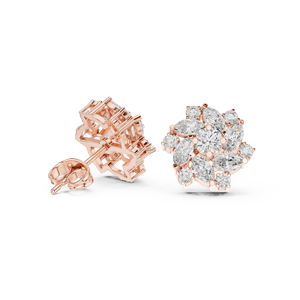 Pendentifs galets or 14 carats boucles d'oreilles longues perles élégantes bijoux de mariée pour les mariages et les événements formels - Product Image 2