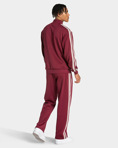 Ensemble de survêtement 2 pièces pour homme, personnalisé, bordeaux, avec sweat à capuche zippé et pantalon de jogging à rayures, respirant, vêtements de sport - Product Image 2