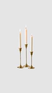 Gloss Black Metal Candle Holder Set Tall Candlestick Modern <b>Decorative</b> Home <b>Decor</b> <b>Table</b> Centerpiece Luxury Style - Product Image 5