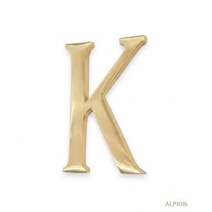 Lettres et chiffres en laiton massif 3D vintage, finition or poli, pour enseignes d'adresse de maison, hôtels de luxe, bureaux, portes et murs. - Product Image 4