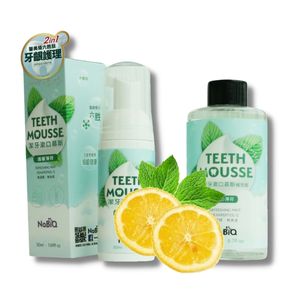 Mousse dentifrice à la menthe naturelle entièrement personnalisée fabriquée à Taïwan avec hexapeptide - Product Image 1