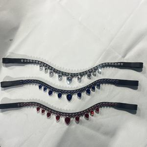 บังเหียนหนังม้าสวมใส่สบายสำหรับผลิตภัณฑ์ขี่ม้าระดับพรีเมียม - Product Image 2