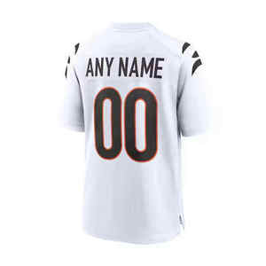 Uniforme de football américain en tissu doux et respirant, unisexe, logo d'équipe personnalisable, coutures durables - Product Image 6