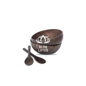 MEILLEUR CHOIX Bol en Coque de Noix de Coco Vaisselle Écologique pour Servir des Snacks et des Desserts Choix Réutilisable pour les Cafés et les Restaurants - Product Image 1