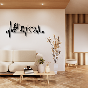 Panneau mural en métal élégant, conçu pour ajouter une touche de luxe aux espaces modernes du salon et de la chambre. - Product Image 4