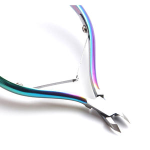 MAHFOOZ INSTRUMENTS Profesional para Hombres y Mujeres Hecho en Pakistán Venta al por Mayor Alicates para Cutículas de Acero Duro de Alta Calidad - Product Image 2