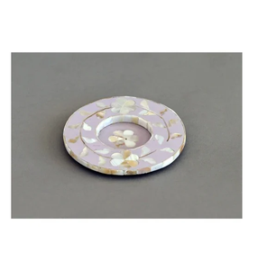 Sous-verres en nacre de style nouveau, fabrication en gros, vente chaude, sous-verres en résine MOP à prix abordable - Product Image 3