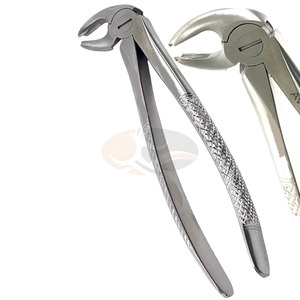 Forceps d'extraction dentaire en acier inoxydable pour molaires inférieures – Instruments chirurgicaux professionnels pour chirurgie buccale et retrait dentaire - Product Image 1