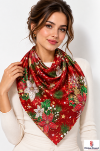 Tissu en polyester imprimé numérique personnalisé pour Noël, produits textiles sur mesure, fabricant OEM ODM de vêtements, robes et textiles de maison - Product Image 3