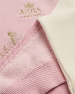 Conjunto Deportivo de Verano para Mujer, Personalizado, Oversize, de Algodón Ligero, Color Rosa Marfil, Sudadera con Capucha y Pantalones Anchos - Product Image 2
