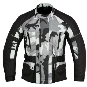Chaqueta de Motocicleta de Camuflaje para Hombre, Manga Larga, Resistente al Viento, para Todas las Estaciones, Protección Textil con Armadura - Product Image 4