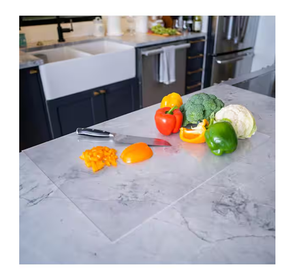 Planche à découper en acrylique transparent sur mesure pour la cuisine, résistante au lave-vaisselle, à prix abordable, vente en gros directe usine - Product Image 2